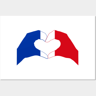 We Heart France Patriot Flag Series Posters and Art